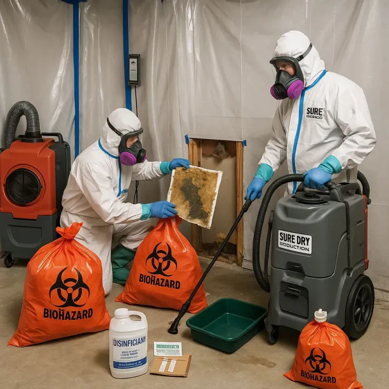 Contaminated Water Handling Protocols process in Golden Beach, MD
